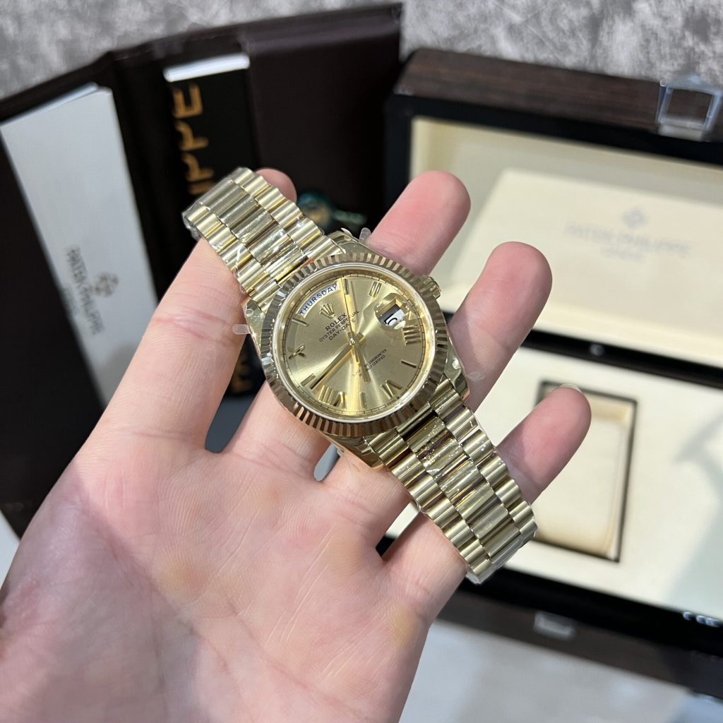 Rolex Day Date 228238 Roman Gold Dial 40mm 2
