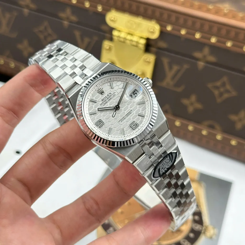 Rolex Land-Dweller 127234 White Dial 36mm Replica Watches - 1-1