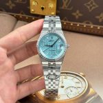 Rolex-Land-Dweller-127234-Ice-Blue-Dial-Diamond-Bezel-Diamond-Markers-Steel-36mm Super Clone Watches - 1-138