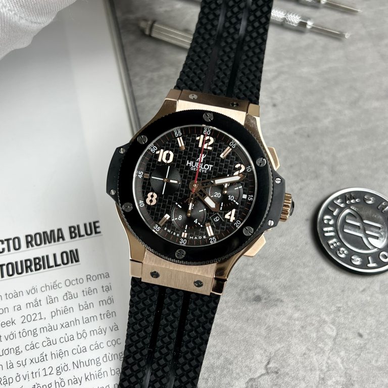 Hublot-Big-Bang-Rose-Gold-Case-341.PM.131.RX-44mm Replica Watches - 1-144-scaled