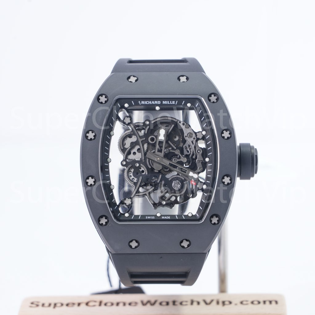 Richard Mille RM055 Classic Black Replica Watches - 1-189-scaled
