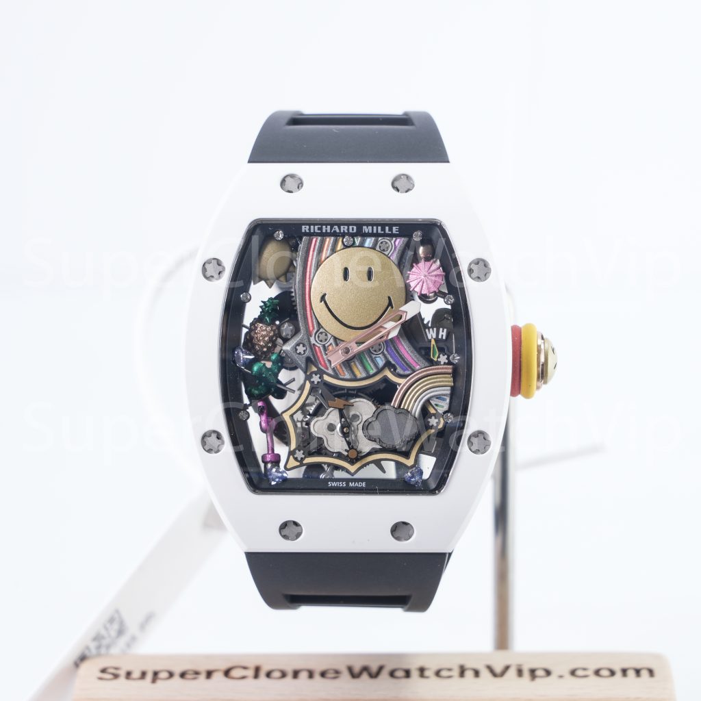 Richard Mille RM88 Smiley Dial 42mmx49mm Replica Watches - 1-195-scaled