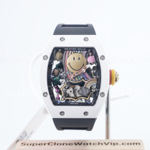 Richard Mille RM88 Smiley Dial 42mmx49mm Replica Watches - 1-195-scaled