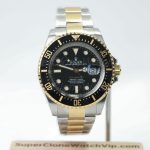 Rolex-Sea-Dweller-126603-Black-Dial-Yellow-Gold-Steel-43mm Super Clone Watches - 1-216-scaled