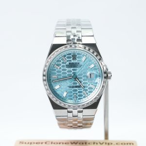Rolex-Land-Dweller-127334-Ice-Blue-Dial-Diamond-Bezel-Diamond-Markers-Steel-40mm Super Clone Watches - 1-220-scaled