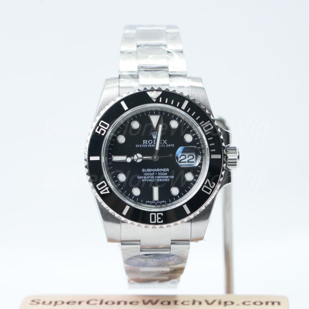 Rolex-Submariner-116610LN-40mm-Black-Dial Replica Watches - 1-225-scaled