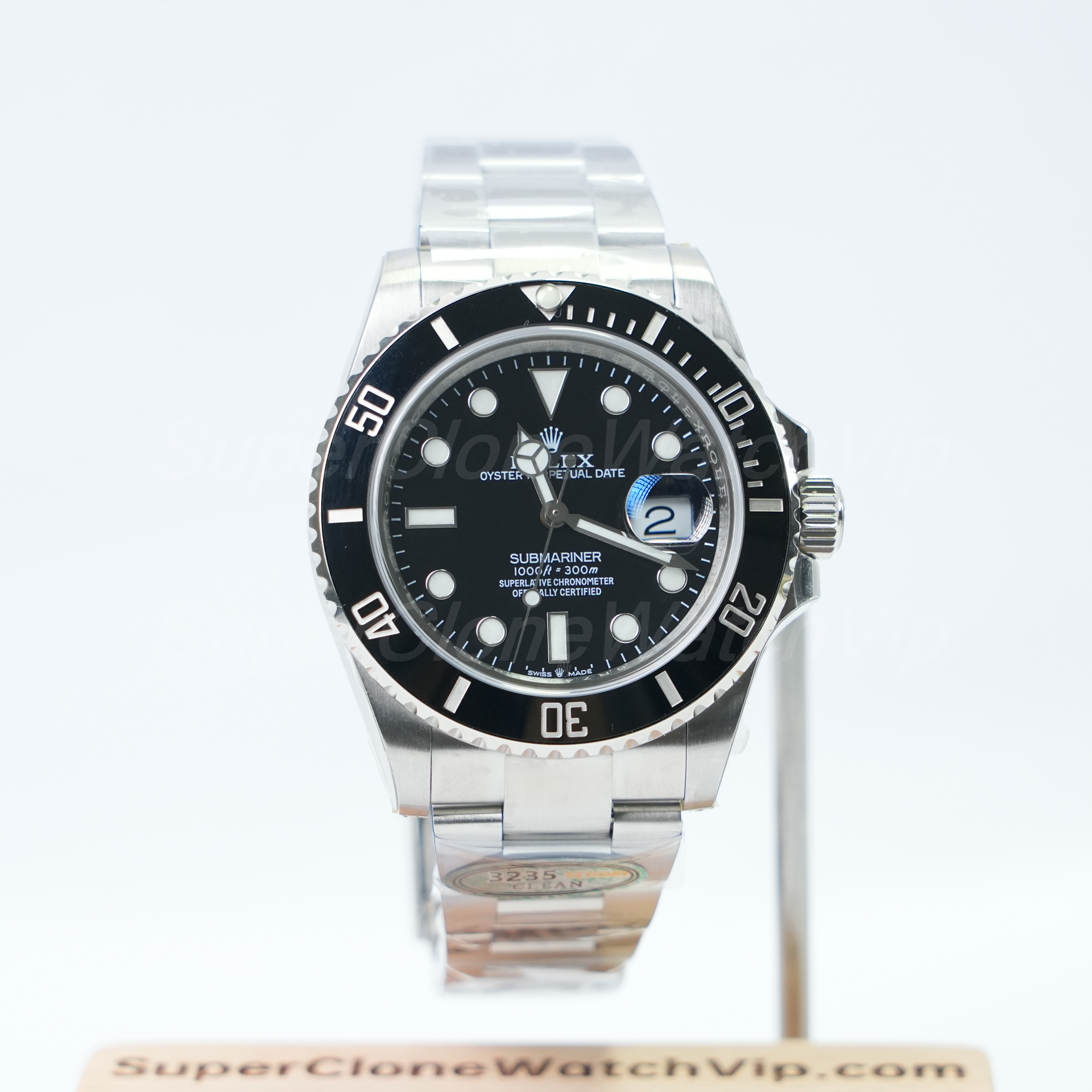 submariner sizing no date black Submariner replica watch