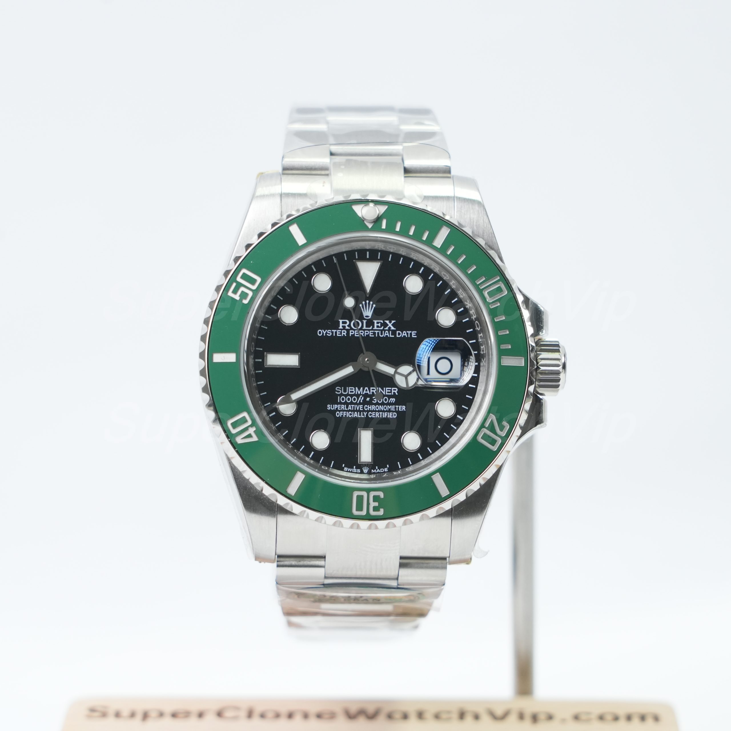 Rolex Submariner 126610LV Starbucks green bezel replica watch