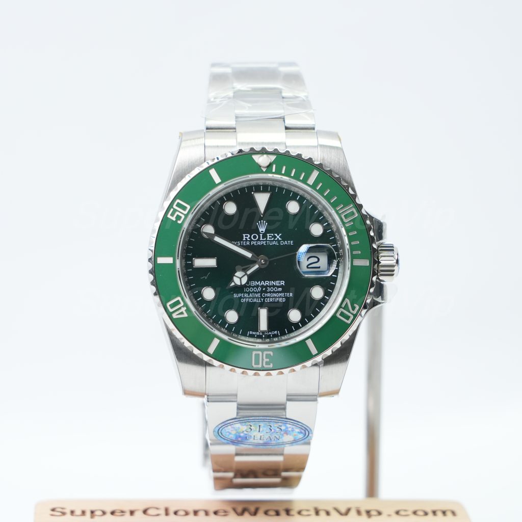 Rolex-Submariner-116610LV-Hulk-40mm-Green-Dial Replica Watches - 1-228-scaled