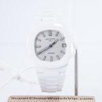 Patek-Philippe-Nautilus-5711-AET-Remould-White-Ceramic-White-Dial-40mm Replica Watches - 1-230-scaled
