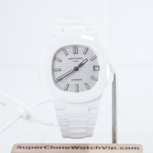 Patek-Philippe-Nautilus-5711-AET-Remould-White-Ceramic-White-Dial-40mm Replica Watches - 1-230-scaled