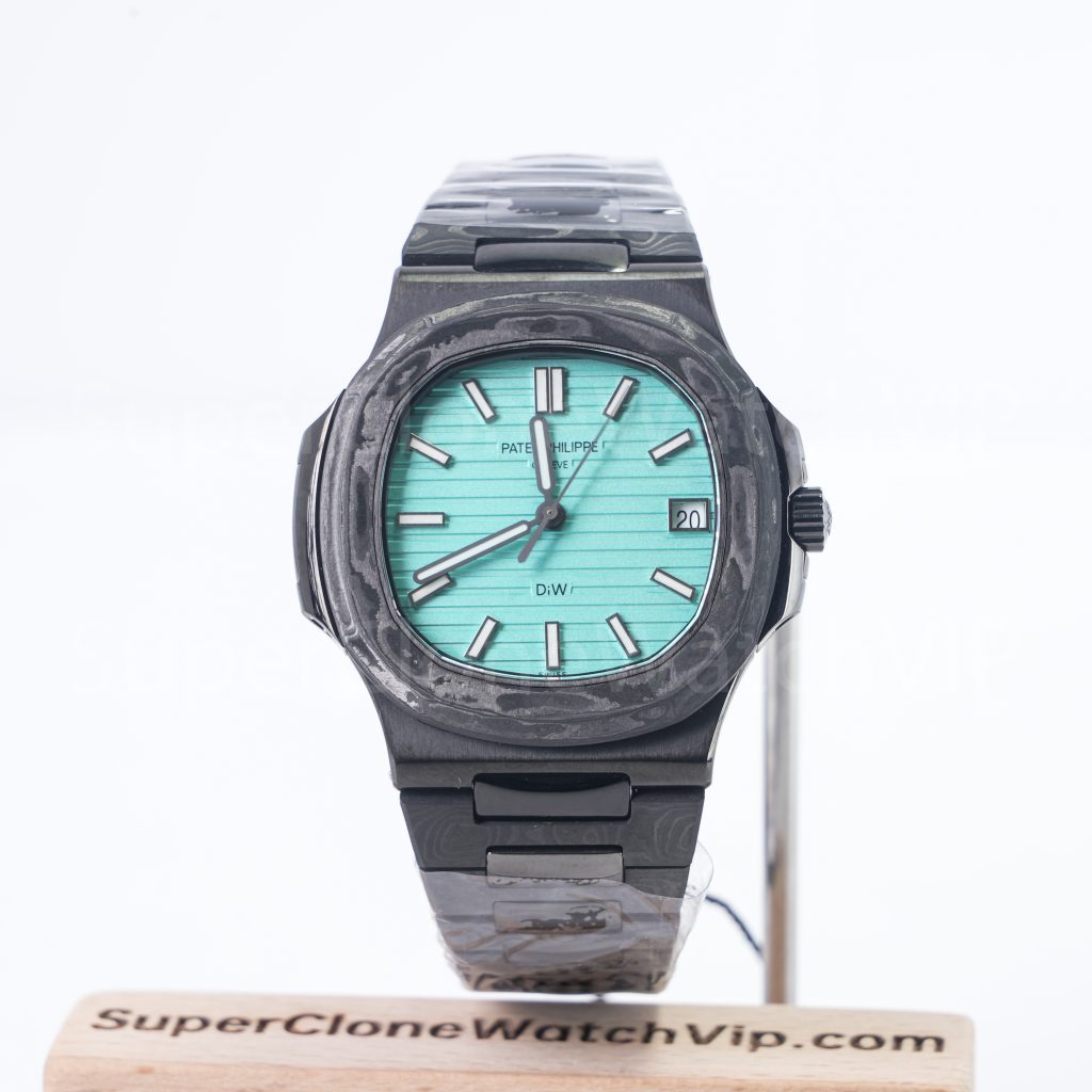 Patek-Philippe-Nautilus-DiW-5711-Tiffany-Blue-Dial-Carbon-Fiber-40mm Replica Watches - 1-233-scaled