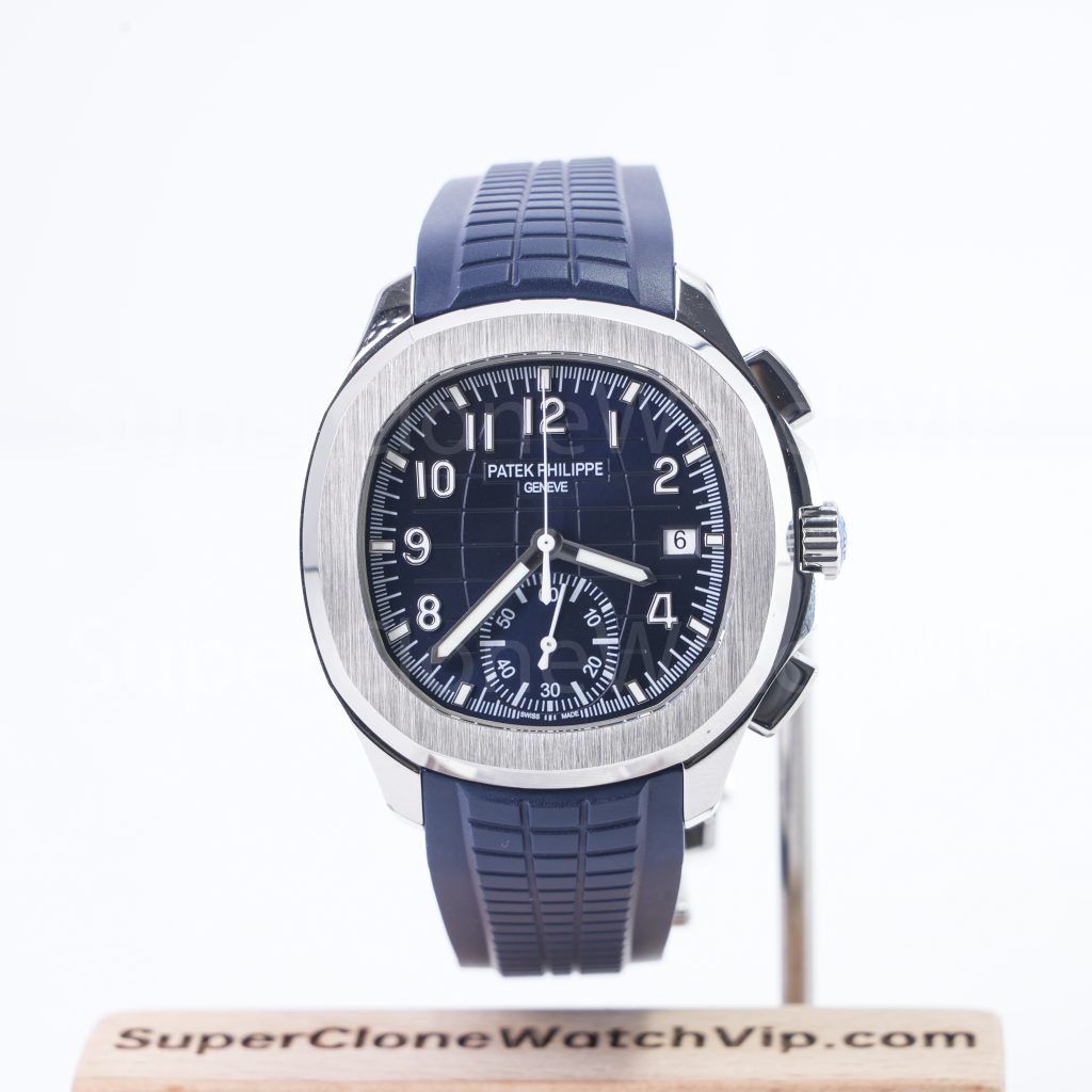 Patek-Philippe-Aquanaut-5968G-Blue-Dial-42mm Replica Watches - 1-234-scaled