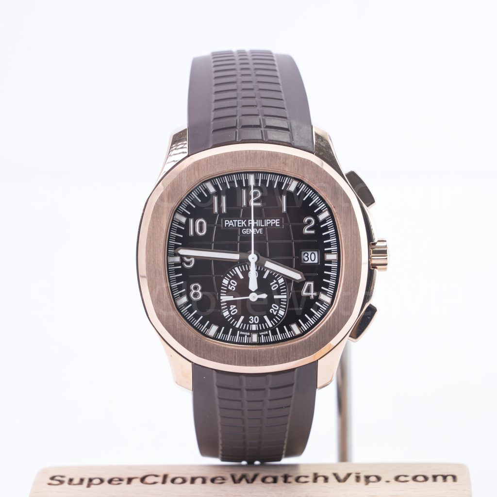 Patek-Philippe-Aquanaut-5968G-Brown-Dial-Rose-Gold-42mm Replica Watches - 1-235-scaled