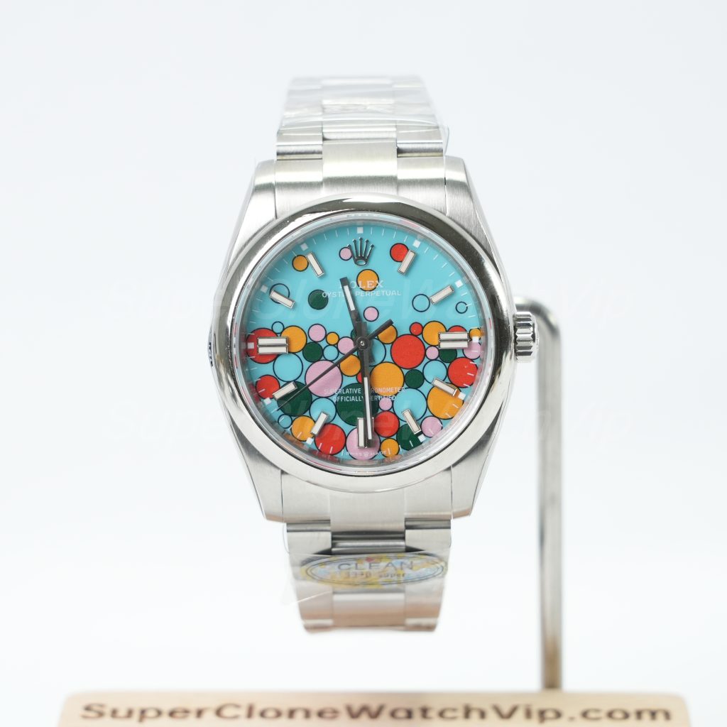 Rolex-Oyster-Perpetual-126000-Bubble-Dial-36mm Replica Watches - 1-244-scaled