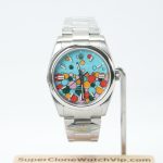 Rolex-Oyster-Perpetual-126000-Bubble-Dial-36mm Replica Watches - 1-244-scaled