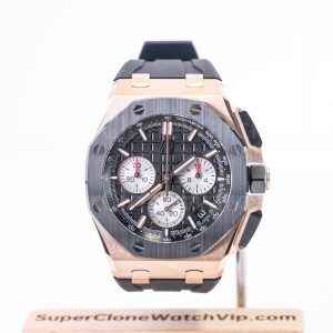 Audemars-Piguet-Royal-Oak-Offshore-Chronograph-26420OR-Black-Dial-43mm Replica Watches - 1-249-scaled