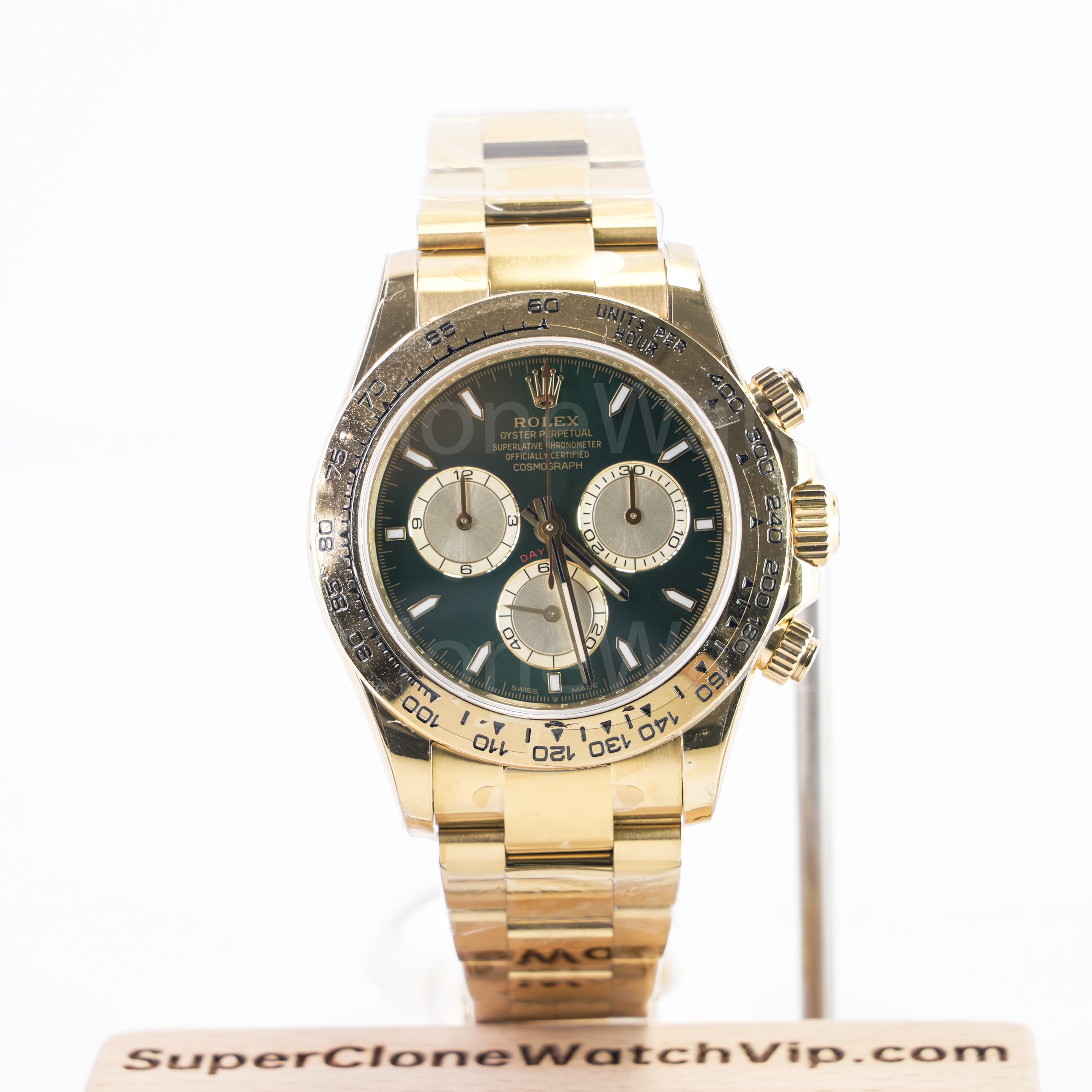 Rolex 126508 Daytona Green Dial 4131 40mm Replica Watch
