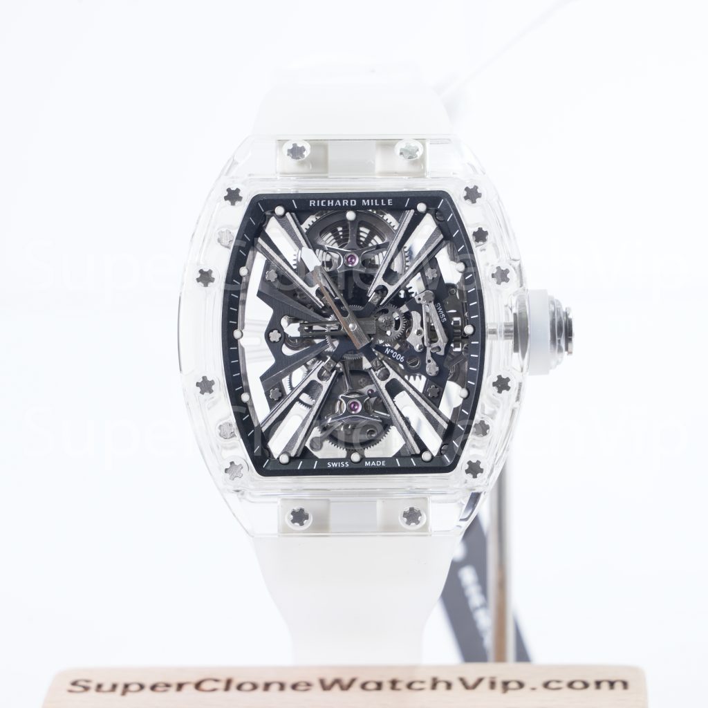 The Art of Transparency: Richard Mille RM 12-01 Sapphire Tourbillon Replica Watches - 1-264-scaled