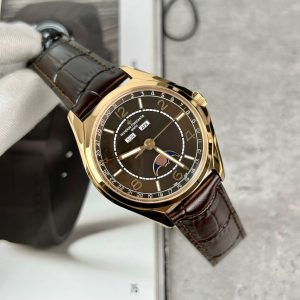 Vacheron Constantin Patrimony 4000E Chocolate Dial 40mm Replica Watches - 1-45