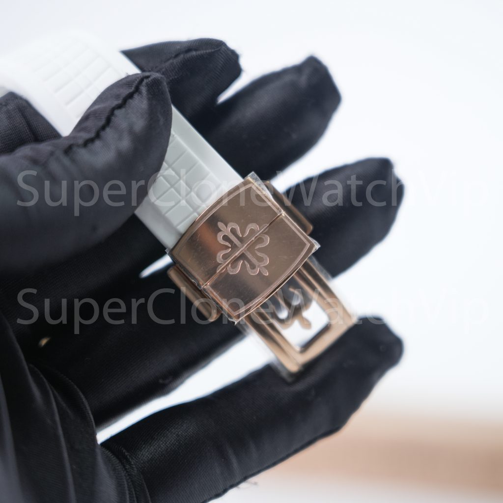 Patek-Philippe-Aquanaut-5268R-Pink-Mother-Of-Pearl-Dial-Rose-Gold-38.8mm Replica Watches - 10-129-scaled