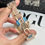 Audemars Piguet Royal Oak Chronograph 26240OR Rose Gold Blue Dial 41mm Replica Watches - 10-13