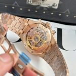 Audemars Piguet Royal Oak Chronograph 26240OR Rose Gold Blue Dial 41mm Replica Watches - 11-11