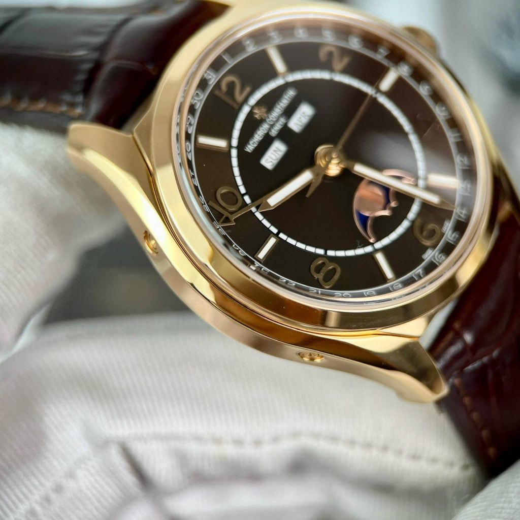 Vacheron Constantin Patrimony 4000E Chocolate Dial 40mm Replica Watches - 2-109