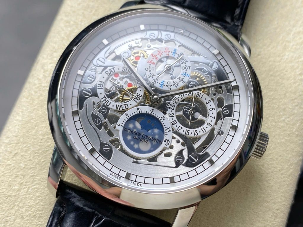 Vacheron Constantin Traditionnelle Complete Calendar 43175 41mm Replica Watches - 2-120