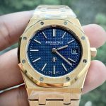 Audemars-Piguet-Royal-Oak-15202OR-18K-Gold-Blue-Dial-39mm Replica Watches - 2