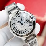 Cartier-Ballon-Bleu-W6920046-White-Dial-36mm Replica Watches - 2-153