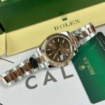Rolex-Datejust-126331-Brown-Dial-Rose-Gold-Steel-41mm Super Clone Watches - 2-193
