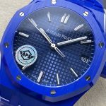 Audemars-Piguet-Royal-Oak-15500-Blue-Ceramic-Blue-Dial-41mm Replica Watches - 2-21