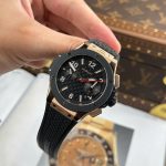 Hublot-Big-Bang-Rose-Gold-Black-Dial-431.OM.1338.RX-43mm Replica Watches - 2-220