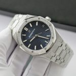 Audemars-Piguet-Royal-Oak-15500ST-Frosted-Gold-Blue-Dial-41mm Replica Watches - 2-24
