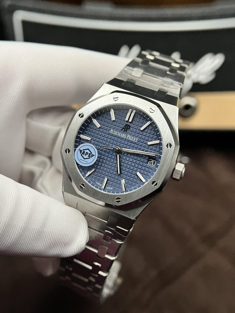 Audemars Piguet Royal Oak 15500ST Blue Dial 41mm Replica Watches - 2-28