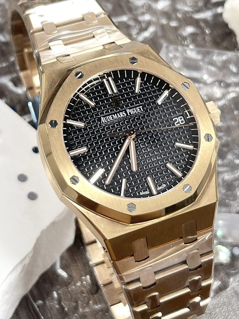 Audemars Piguet Royal Oak 15510OR Black Dial 41mm Replica Watches - 2-29
