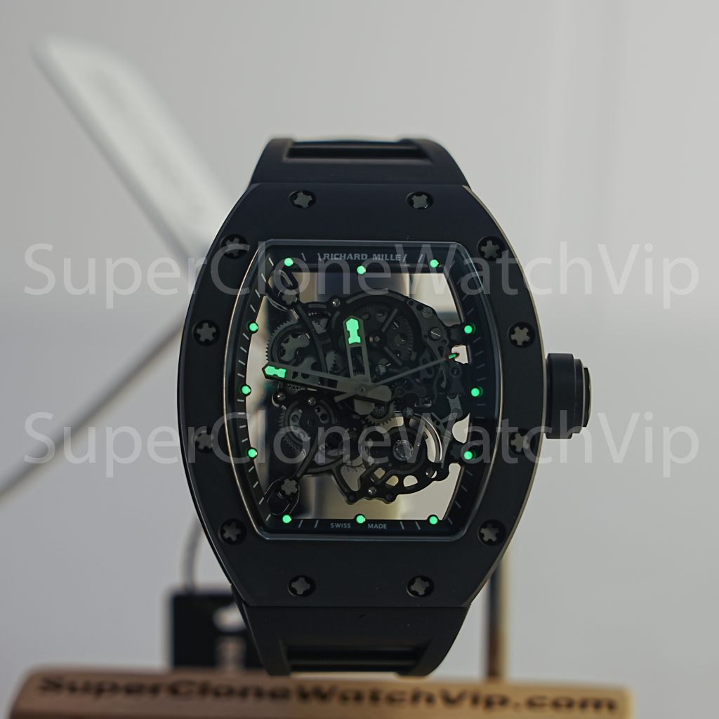 Richard Mille RM055 Classic Black Replica Watches - 2-304-scaled
