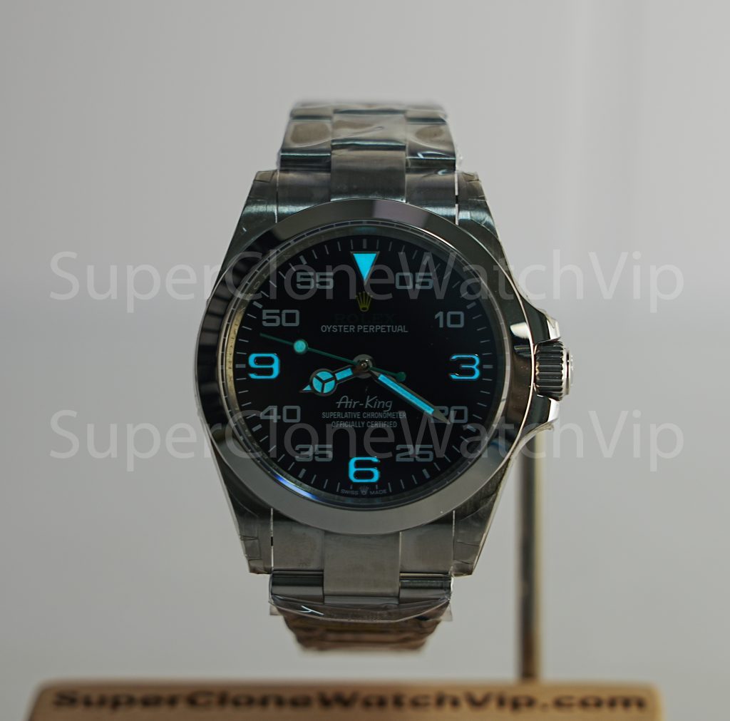 Rolex-AirKing-126900-Black-Dial-40mm Replica Watches - 2-314-scaled
