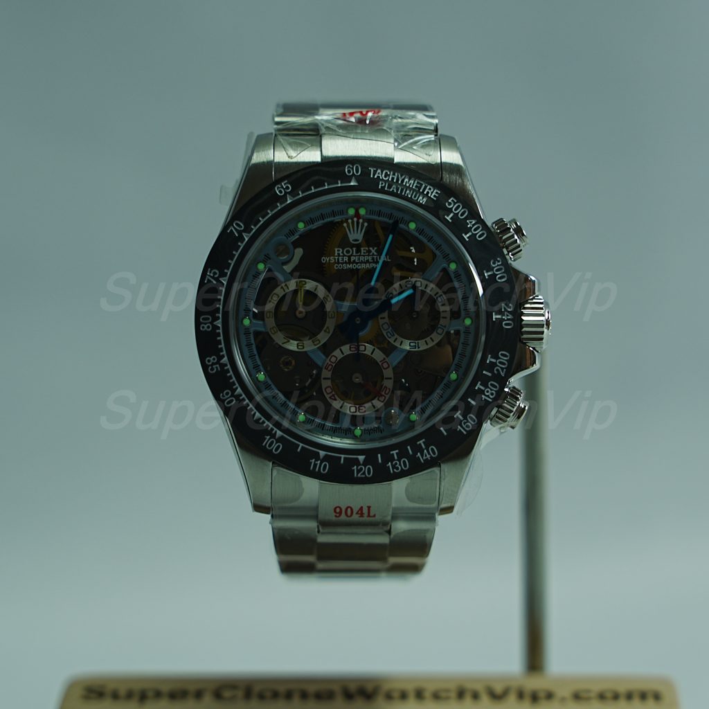 Rolex-La-Montoya-Daytona-Skeleton-Blue-Dial-40mm Replica Watches - 2-333-scaled