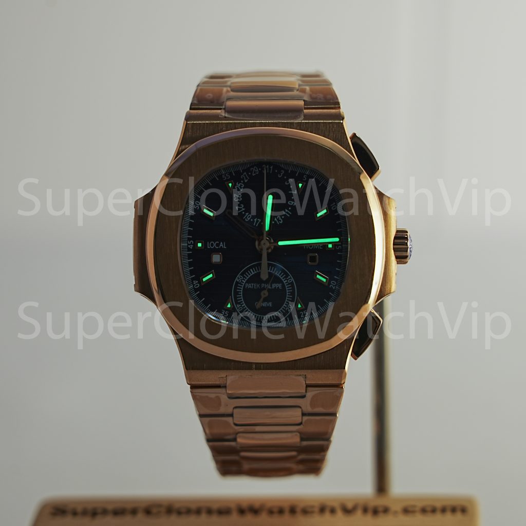 Patek-Philippe-Nautilus-5990-Blue-Dial-Rose-Gold-40.5mm Replica Watches - 2-355-scaled