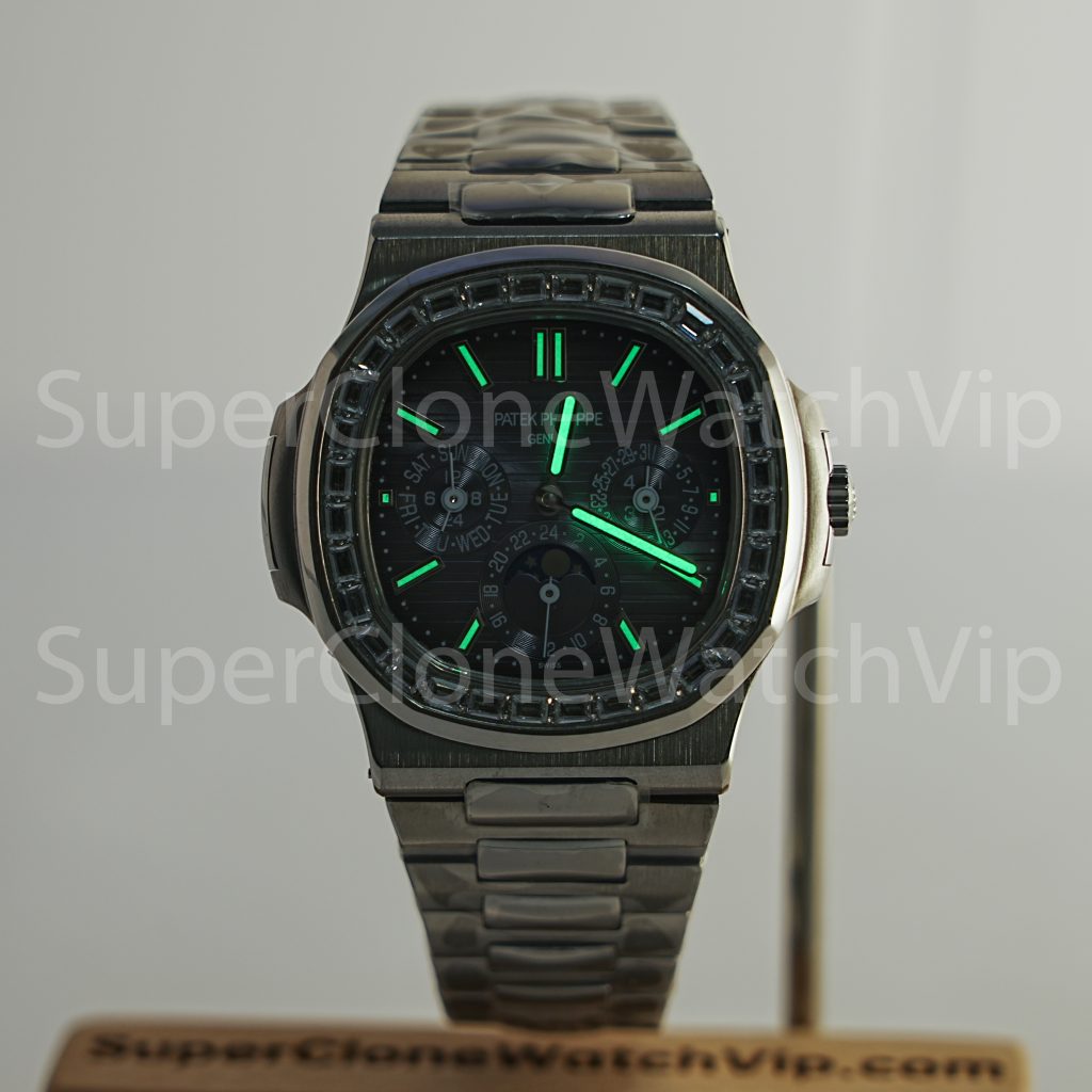 Patek-Philippe-Nautilus-5740-Grey-Dial-Zircon-Bezel-40mm Replica Watches - 2-356-scaled