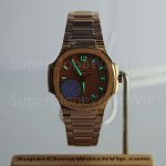 Patek-Philippe-Nautilus-7118-Orange-Dial-Rose-Gold-35mm Replica Watches - 2-358-scaled