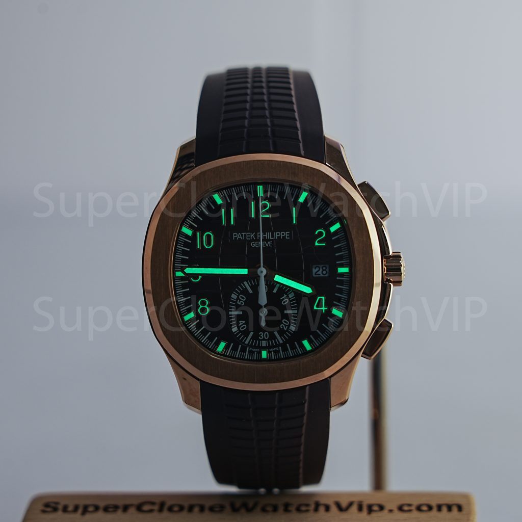 Patek-Philippe-Aquanaut-5968G-Brown-Dial-Rose-Gold-42mm Replica Watches - 2-366-scaled