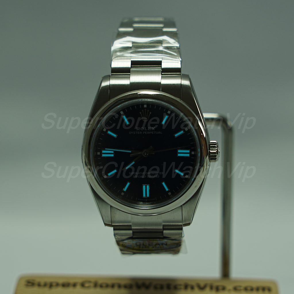 Rolex-Oyster-Perpetual-126000-Blue-Dial-36mm Replica Watches - 2-370-scaled
