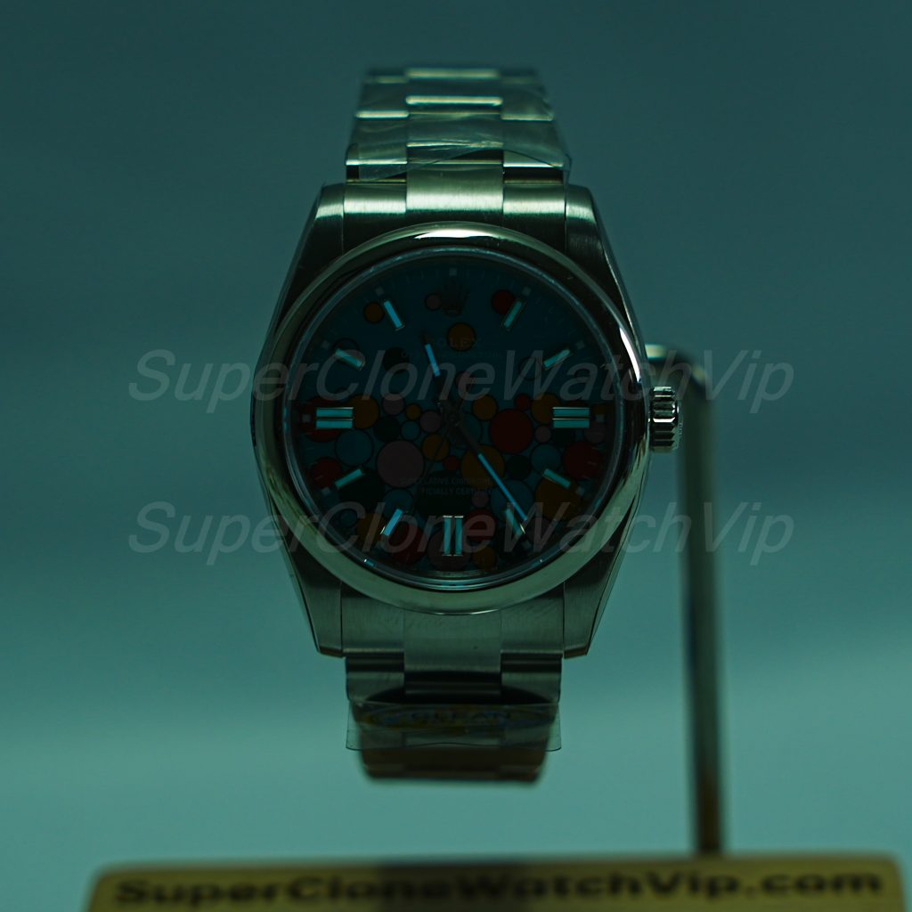 Rolex-Oyster-Perpetual-126000-Bubble-Dial-36mm Replica Watches - 2-375-scaled