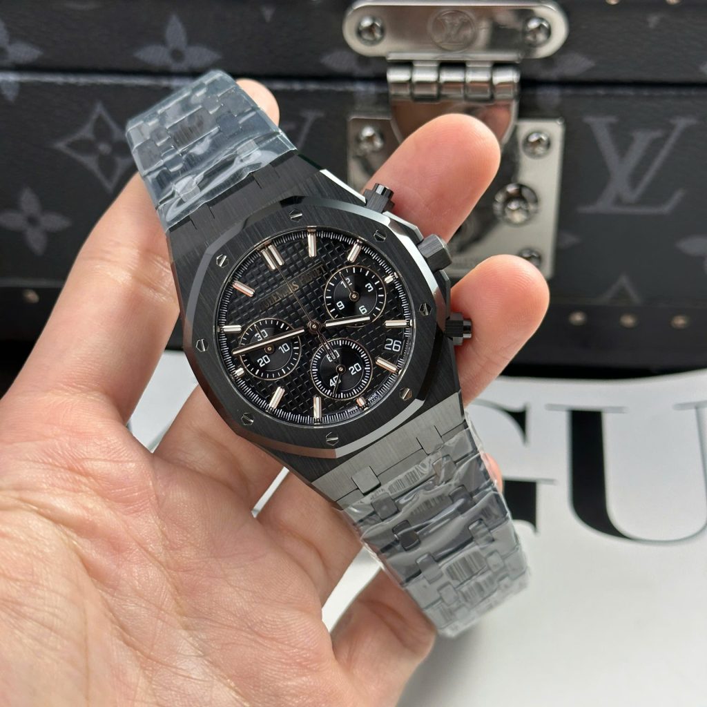 Audemars Piguet Royal Oak Chronograph 26240CE Black Dial 41mm Replica Watches - 2-39