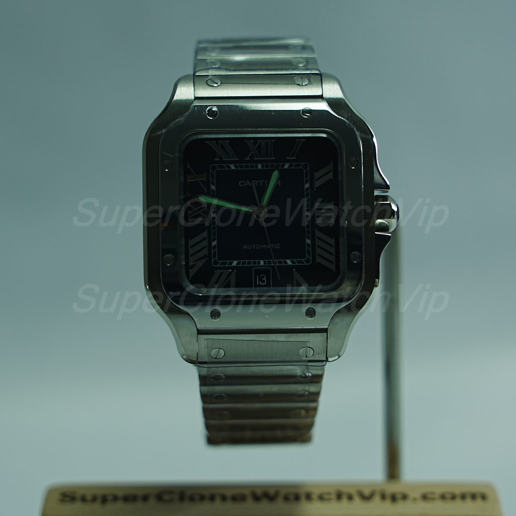 Cartier-Santos-de-Cartier-WSSA0013-Gradient-Blue-Dial-39.8mm Replica Watches - 2-401-scaled