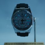 Rolex-Sky-Dweller-White-Dial-Rubber-Strap-42mm Replica Watches - 2-410-scaled