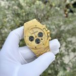 Audemars Piguet Royal Oak Chronograph 26331 Frosted Gold Dial 41mm Replica Watches - 2-42